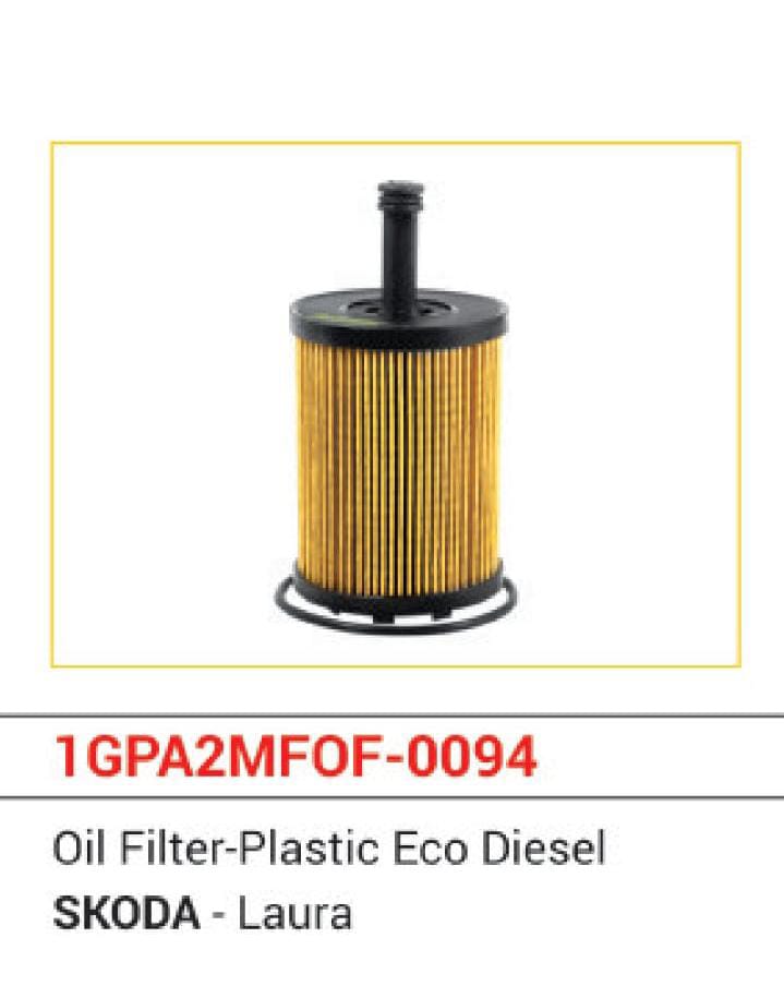 OIL FILTER-PLASTIC ECO DIESEL