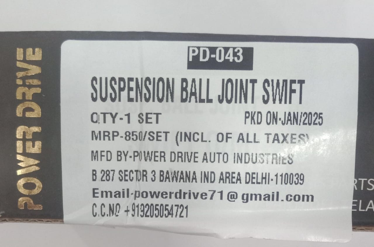 (POWER DRIVE )SUSPENSION BALL JOINT SWIFT - Image 3