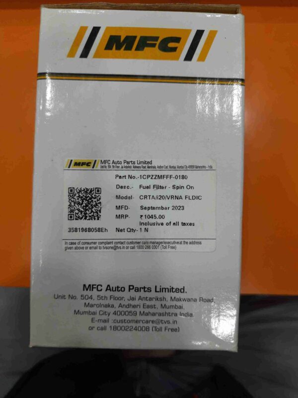 Fuel / Diesel Filters(I20/Verna Fludic/Creta-Diesel) - Image 3
