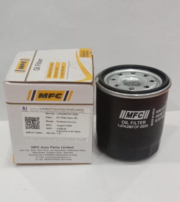 Oil Filters(Toyota Fortuner, Innova/ Ford Figo/ Maruti –Carry (Diesel)) )(REF:0281) - Image 2