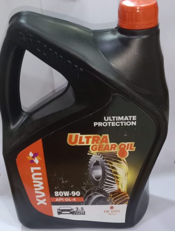 GEAR OIL  AND  POWER STEERING OIL(Universal  80W-90  2.5Ltr - Lumax)