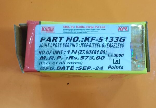 (KAFILA) JOINT CROSS BEARING JEEP -DIESEL GREASE LESS - Image 3