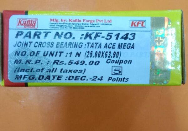 (KAFILA) JOINT CROSS BEARING Tataace Mega - Image 3