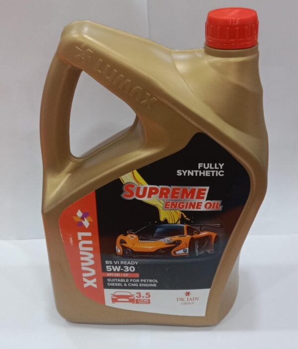 LUMAX ENGINE OIL 5W-30( SYNTHETIC 3.5 LTR)(-175 rs coupon)