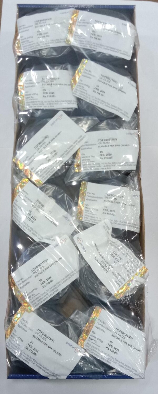 (TALBROS) OIL FILTER TRAY PACKING  SPIN ON MPFI (REF: 0051AT)