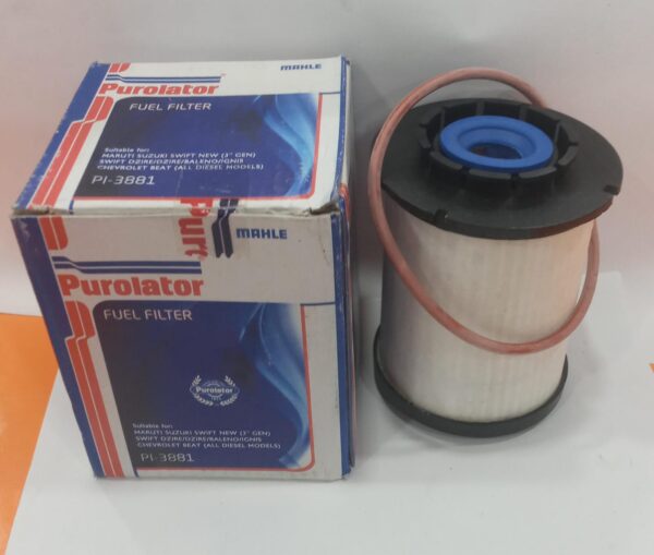 (PUROLATOR)FUEL FILTER ELEMENT MARUTI SUZUKI SWIFT NEW (3RD GEN)/ SWIFT DZIRE /DZIRE/IGNIS/BALENO/CHEVROLET  BEAT(DIESEL MODELS) (REF:FF-0177)
