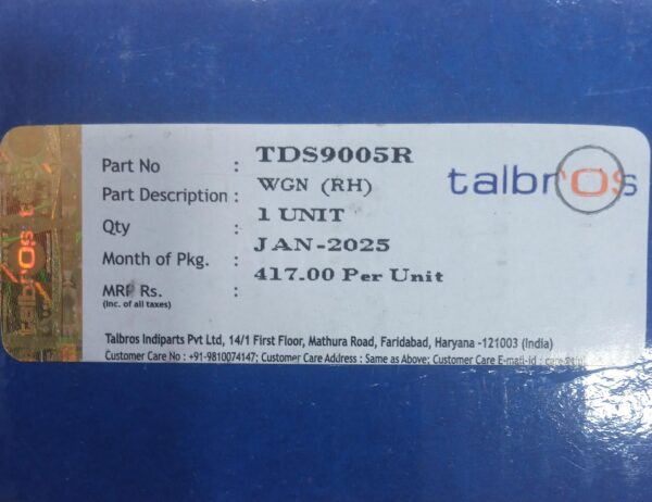 (TALBROS) GAS SPRING DICKY DOOR WAGNOR  RH - Image 3