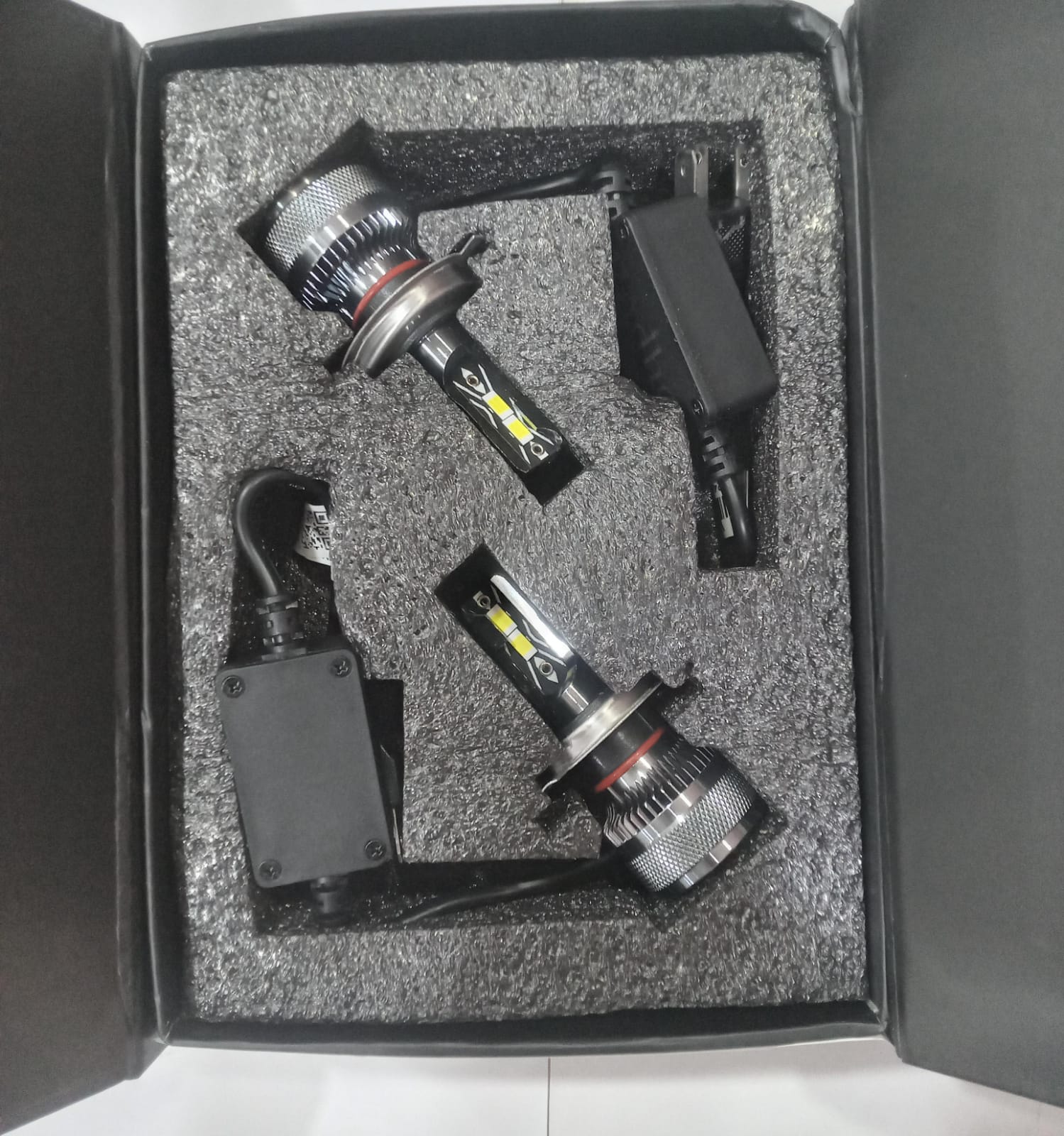 RADHE (LED) LED Head LIGHT BULB 160W (PAIR) BULL H4 - Image 3