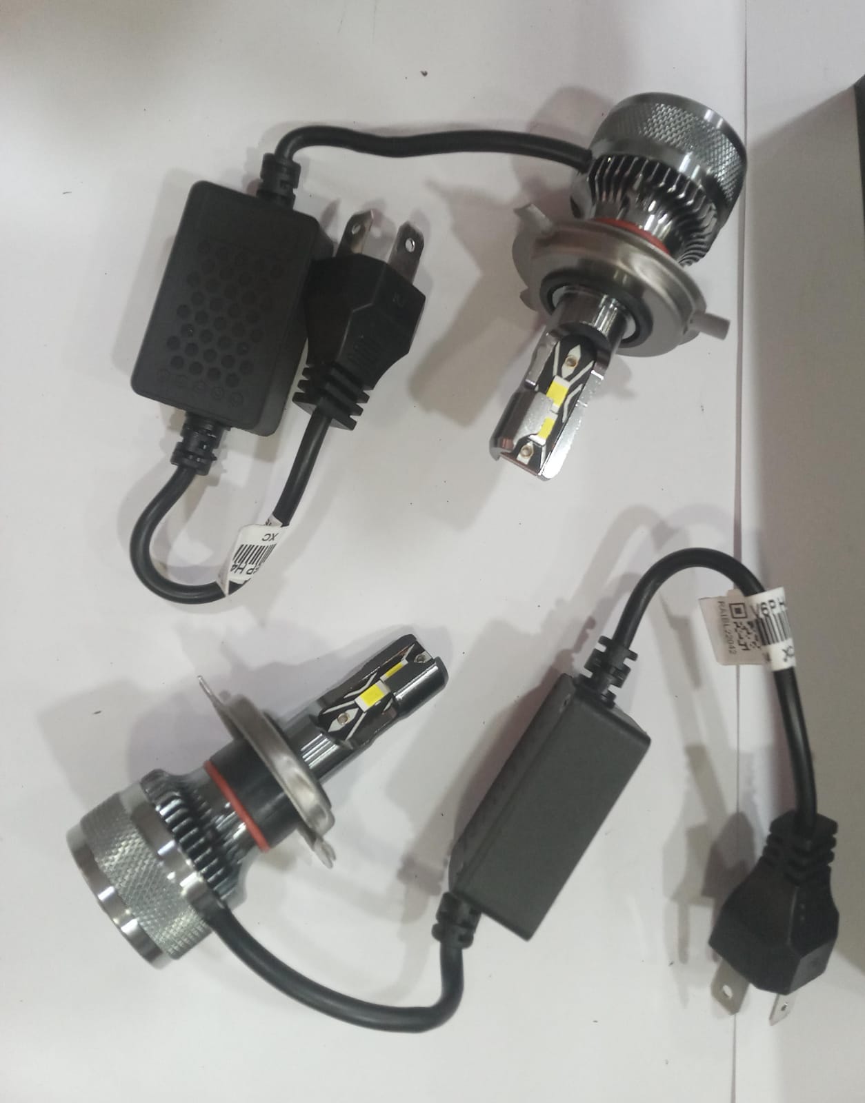 RADHE (LED) LED Head LIGHT BULB 160W (PAIR) BULL H4 - Image 2