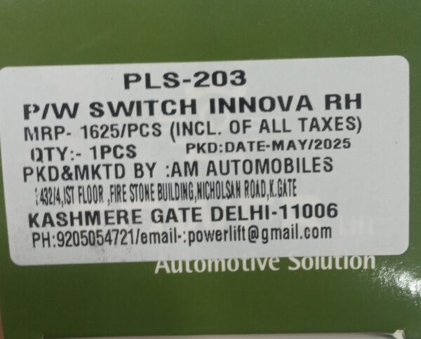 POWER WINDOW SWITCH INNOVA RH - Image 5