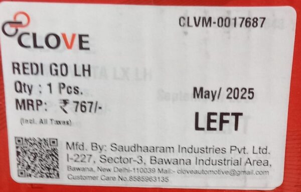 (CLOVE) REDI GO LH  (SIDE VIEW MIRRORS ) - Image 5