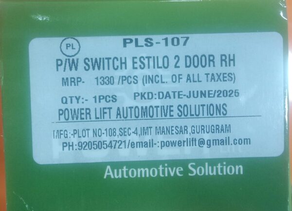 (POWER WINDOW SWITCH ) ESTILO 2 DOOR RH - Image 5