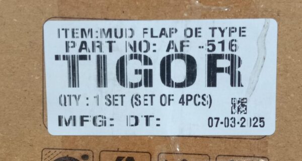 (MUD FLAPS) TIGOR  (SET OF FOUR ) - Image 2