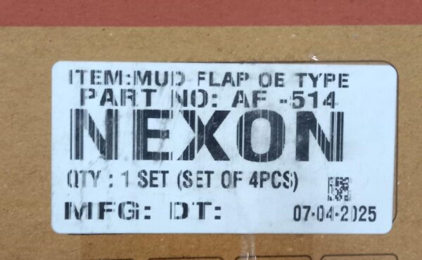(MUD FLAPS) NEXON (SET OF FOUR) - Image 2