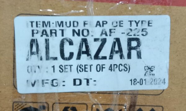 (MUD FLAP ) ALCAZAR (SET OF FOUR) - Image 2