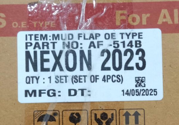 (MUD FLAPS) NEXON 2023 T-3(SET OF FOUR) - Image 2