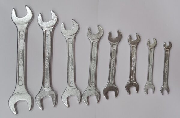 DOUBLE ENDED SPANNER (SET OF 8PCS)