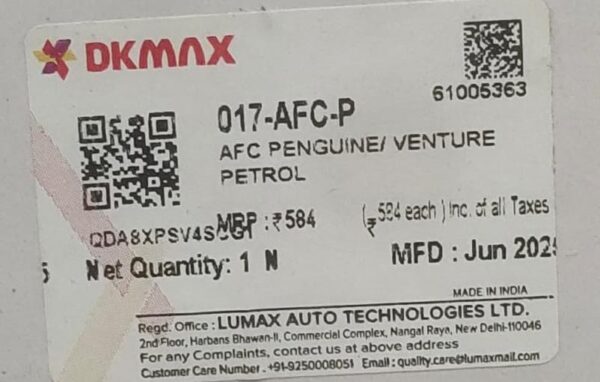 (LUMAX)AIR FILTERS: TATA  SUPER  ACE/ VENTURE (REF:0316) - Image 3