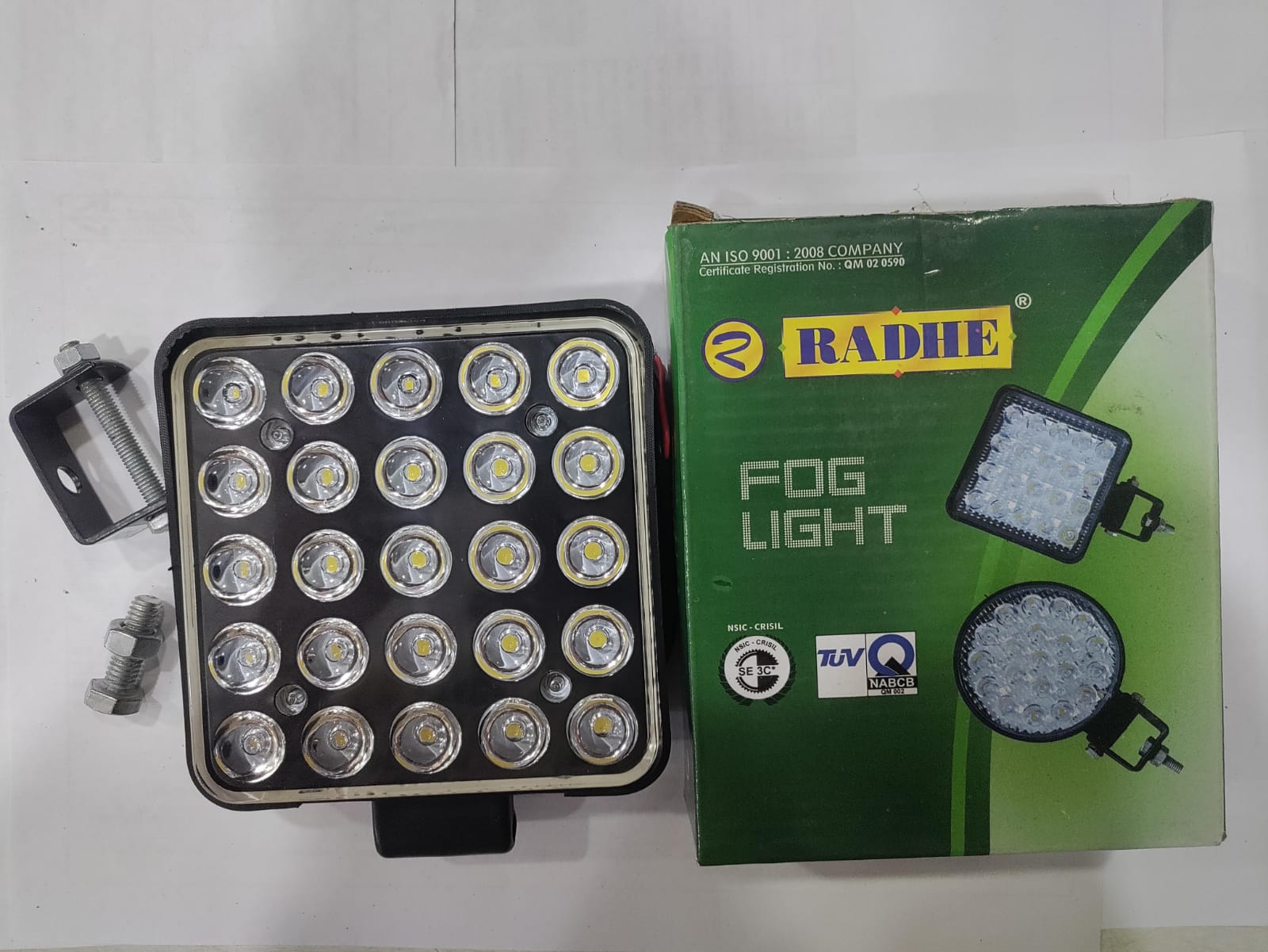 FOG LIGHT 25LED SQUARE 12V - Image 2
