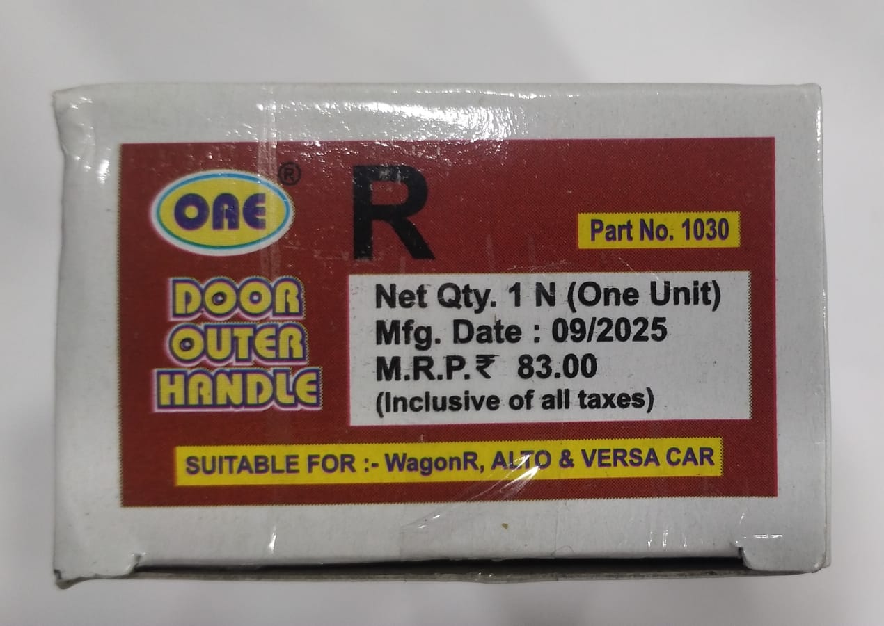 DOOR OUTER HANDLE ALTO /WAGON R/EECO/VERSA/A-STAR-RH - Image 4