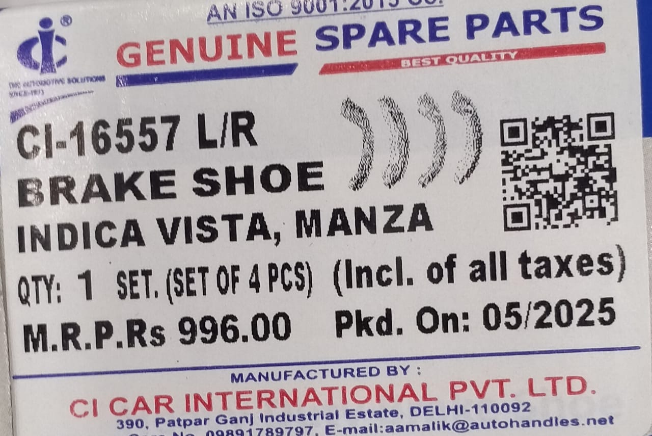 BRAKE SHOE INDICA VISTA, MANZA - Image 4